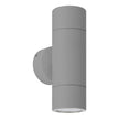 FREMANTLE EXTERIOR WALL LIGHT 2X5W LED TRI-COL SILVER UP/DOWN
