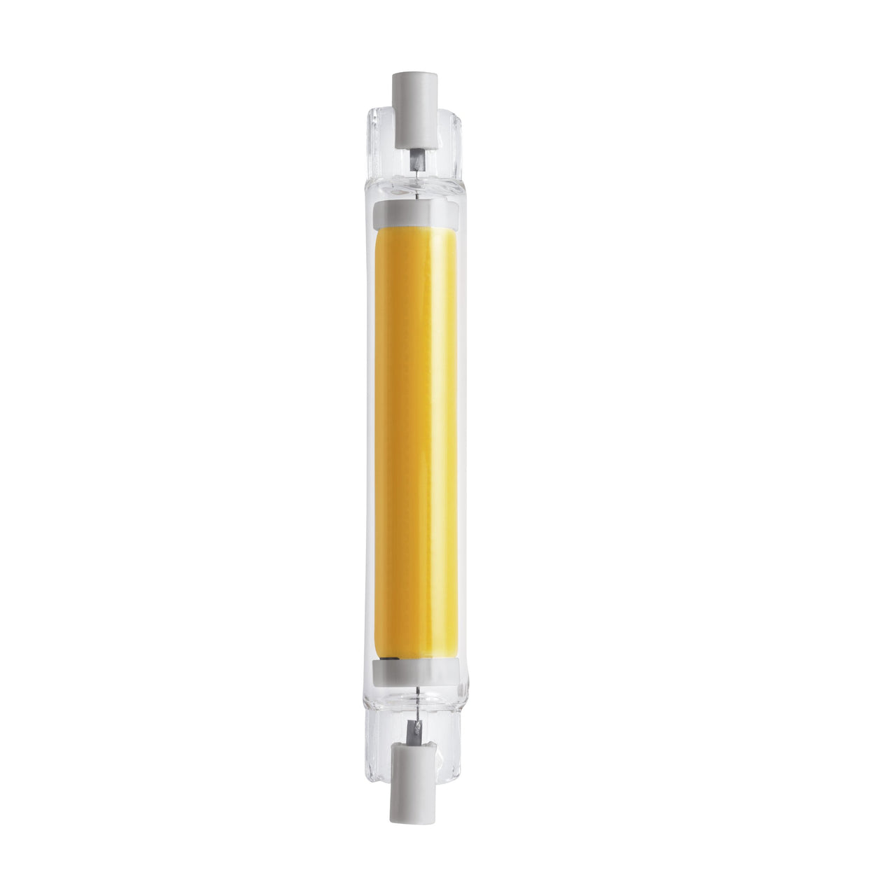8W R7S 2700K DIM LED 118MM LINEAR CLEAR 