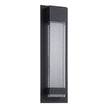 VILLAGRAZIA 2 EXTERIOR WALL LIGHT 6.7W LED TRI-COL BLACK 400