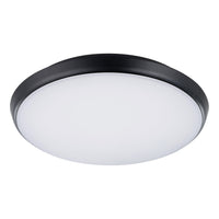 Thumbnail for OLLIE 2 OYSTER 12W/15W LED TRI-COL BLACK 250MM 