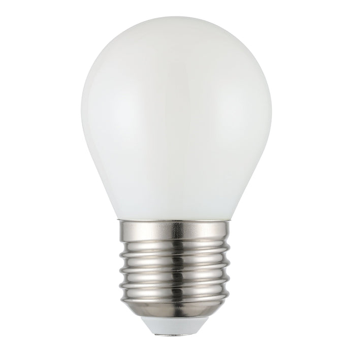 4W E27 3000K DIM LED FANCY ROUND FROST 