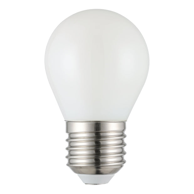 4W E27 3000K DIM LED FANCY ROUND FROST 
