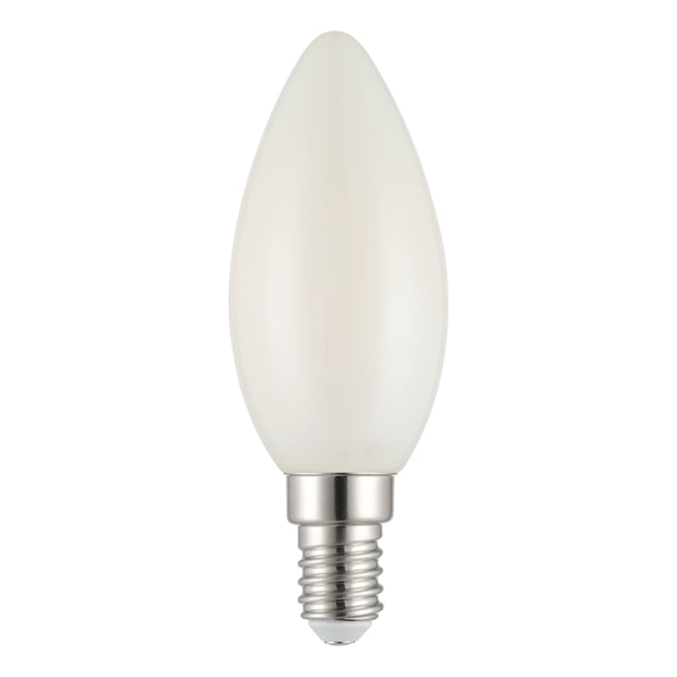 4W E14 3000K DIM LED CANDLE FROST 