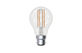 7.5W B22 5000K DIM LED A60 CLEAR 