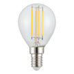 4W E14 3000K DIM LED FANCY ROUND CLEAR 