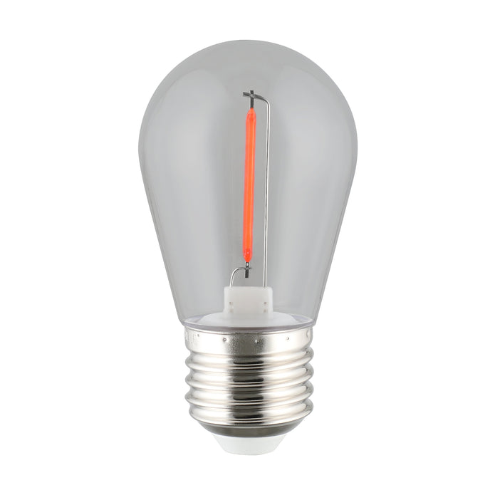 FESTOON E27 12V RED REP LAMP ONLY 
