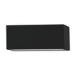 SPOT LIGHTONGANO EXTERIOR WALL LIGHT 2X5W LED QUAD-COL BLACK 