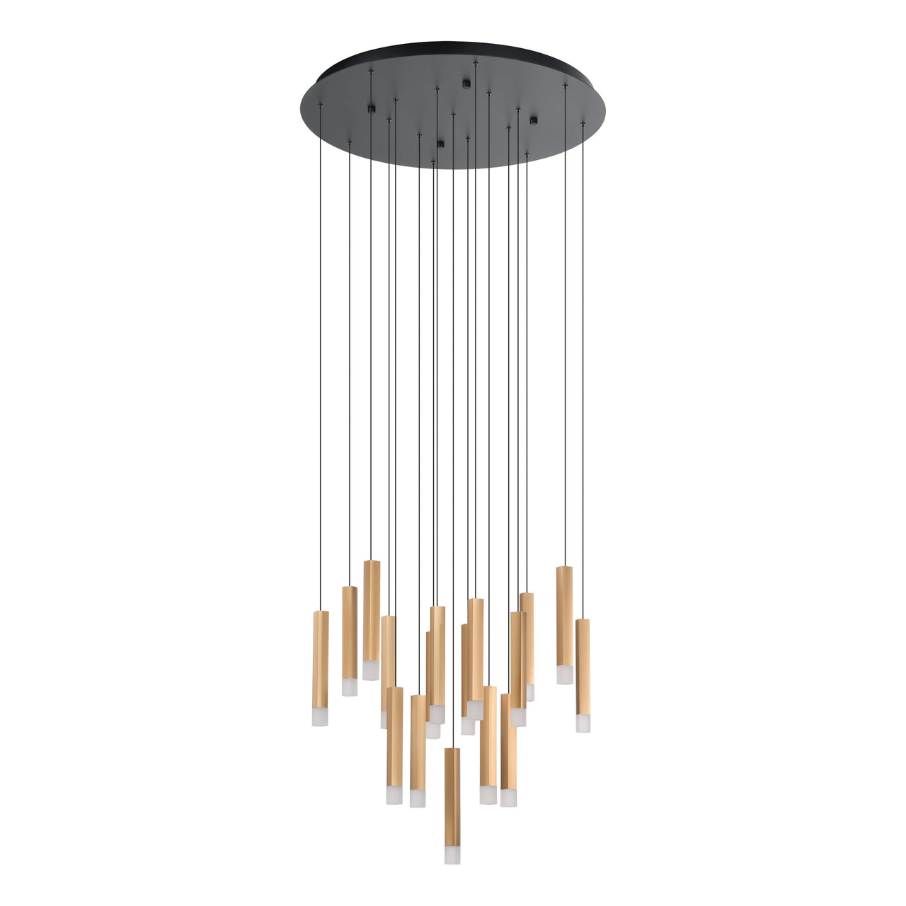ESTANERIOS PENDANT LIGHT 17X2.9W LED 3000K KING BROWN/BLACK 