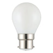 4W B22 3000K DIM LED FANCY ROUND FROST 