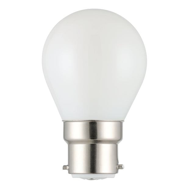 4W B22 3000K DIM LED FANCY ROUND FROST 
