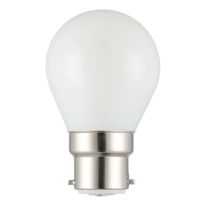 4W B22 5000K DIM LED FANCY ROUND FROST 
