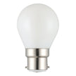 4W B22 5000K DIM LED FANCY ROUND FROST 