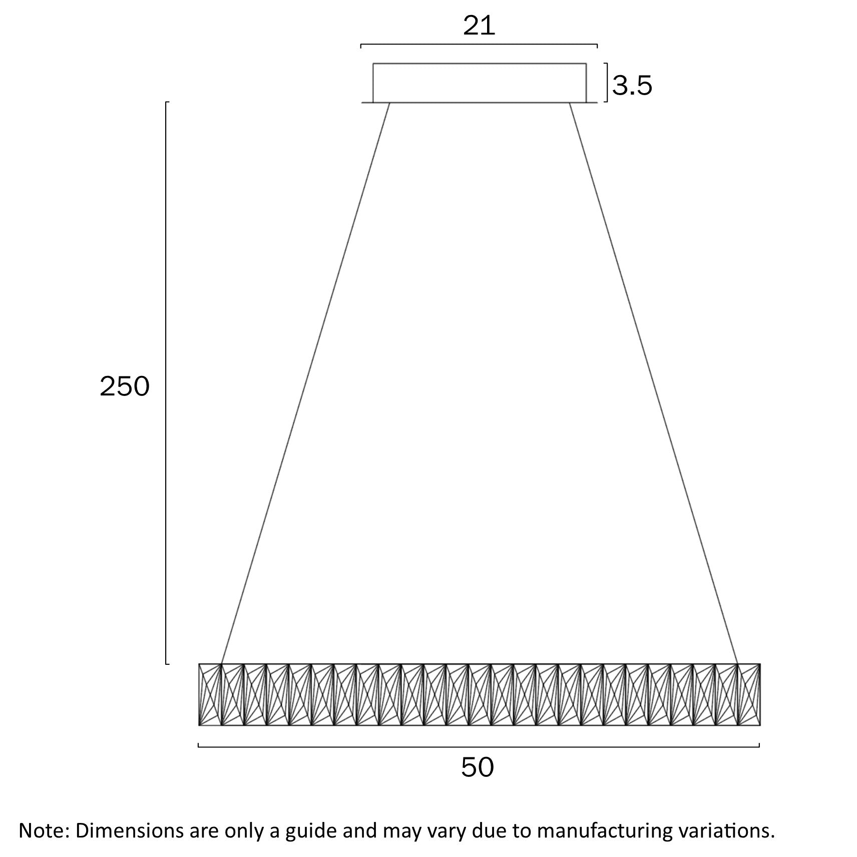 Jura Gold or Chrome 36W CCT 1 Tier LED Pendant