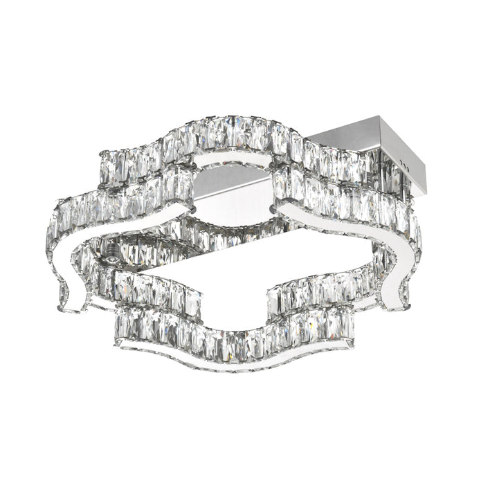 Jura Gold or Chrome 28W CCT 40cm Close To Ceiling LED Pendant