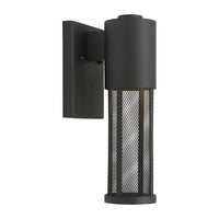 Thumbnail for Kassel 1 Light Exterior Wall Light Black