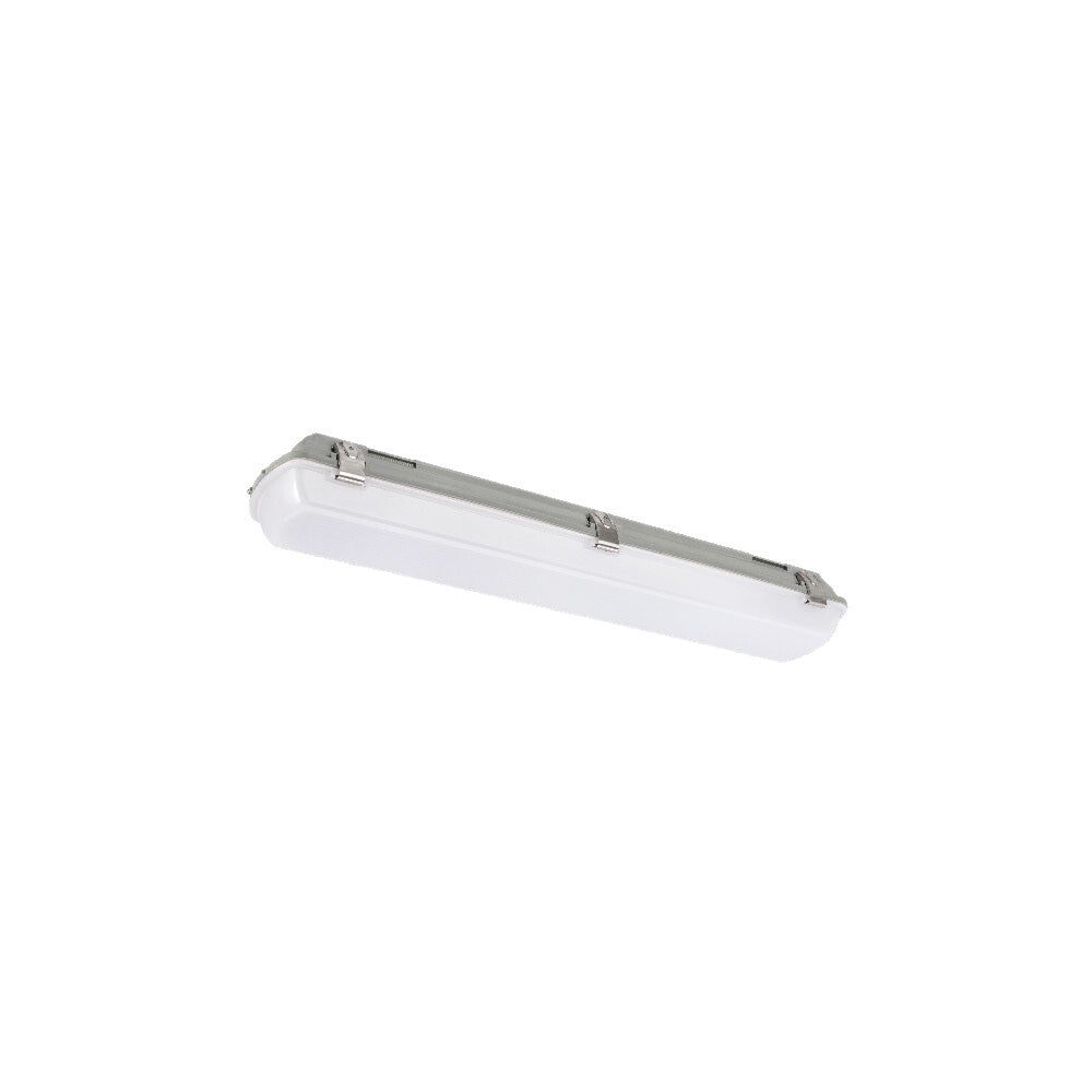Kew II LED Tri-Colour Weatherproof 1215mm 22-40W 3/4/5.7K IP65 IK08 Class lI Emergency
