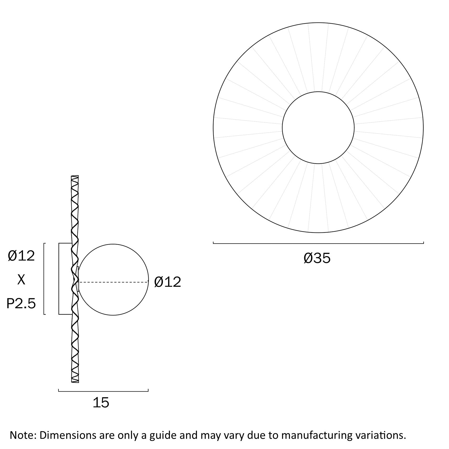 Kinso 35 Antique Copper, Antique Silver or Antique Gold Wall Light with Opal Glass