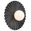 Kinso 35 Antique Copper, Antique Silver or Antique Gold Wall Light with Opal Glass