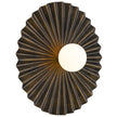 Kinso 50 Antique Copper, Antique Silver or Antique Gold Wall Light with Opal Glass