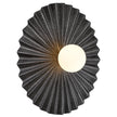 Kinso 50 Antique Copper, Antique Silver or Antique Gold Wall Light with Opal Glass