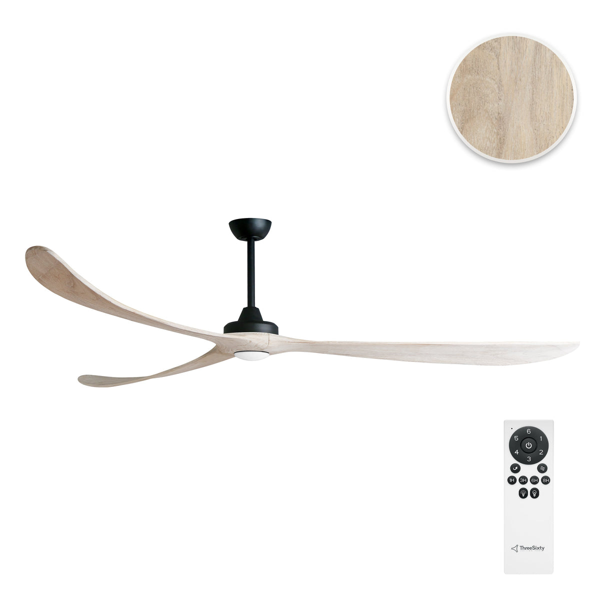 Three Sixty Kirra DC Ceiling Fan 100