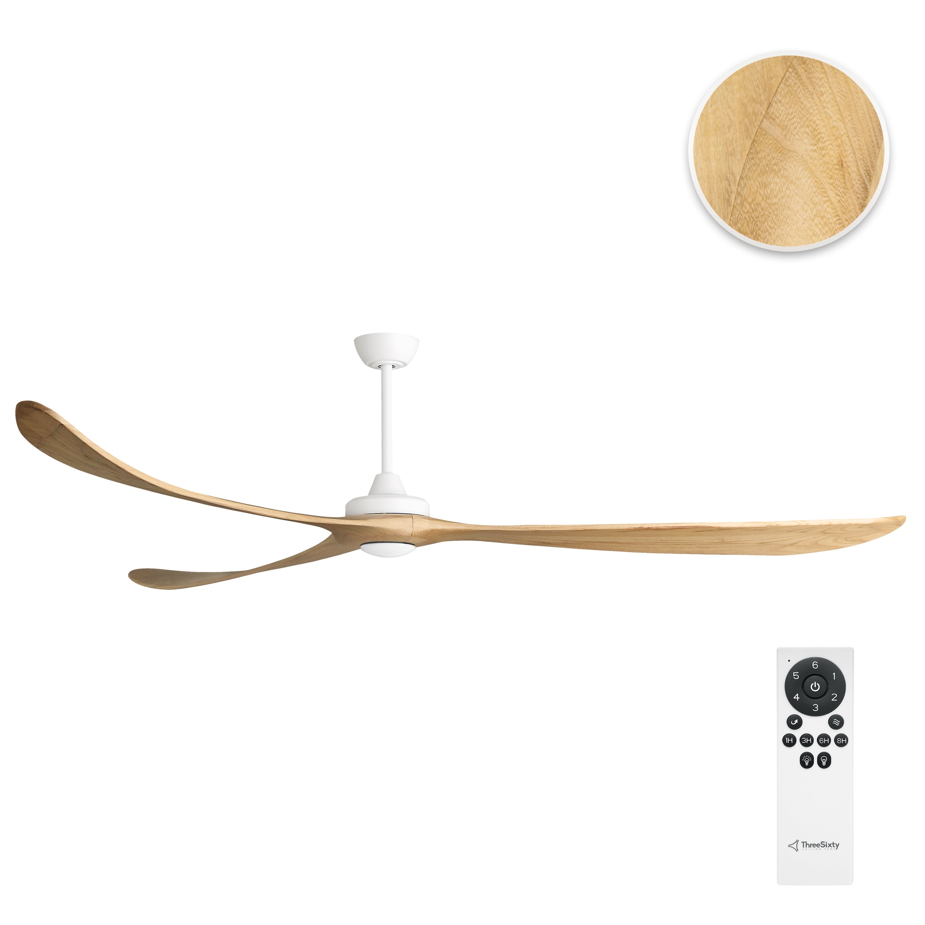 Three Sixty Kirra DC Ceiling Fan 100" (254cm)