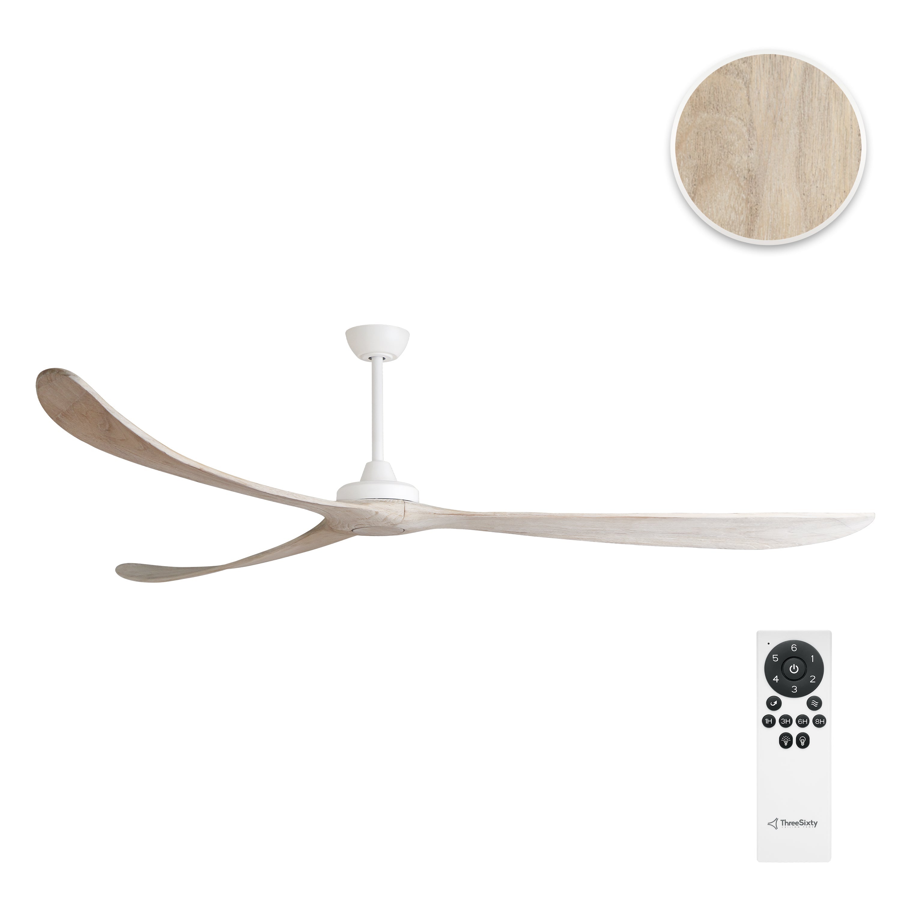 Three Sixty Kirra DC Ceiling Fan 100" (254cm)