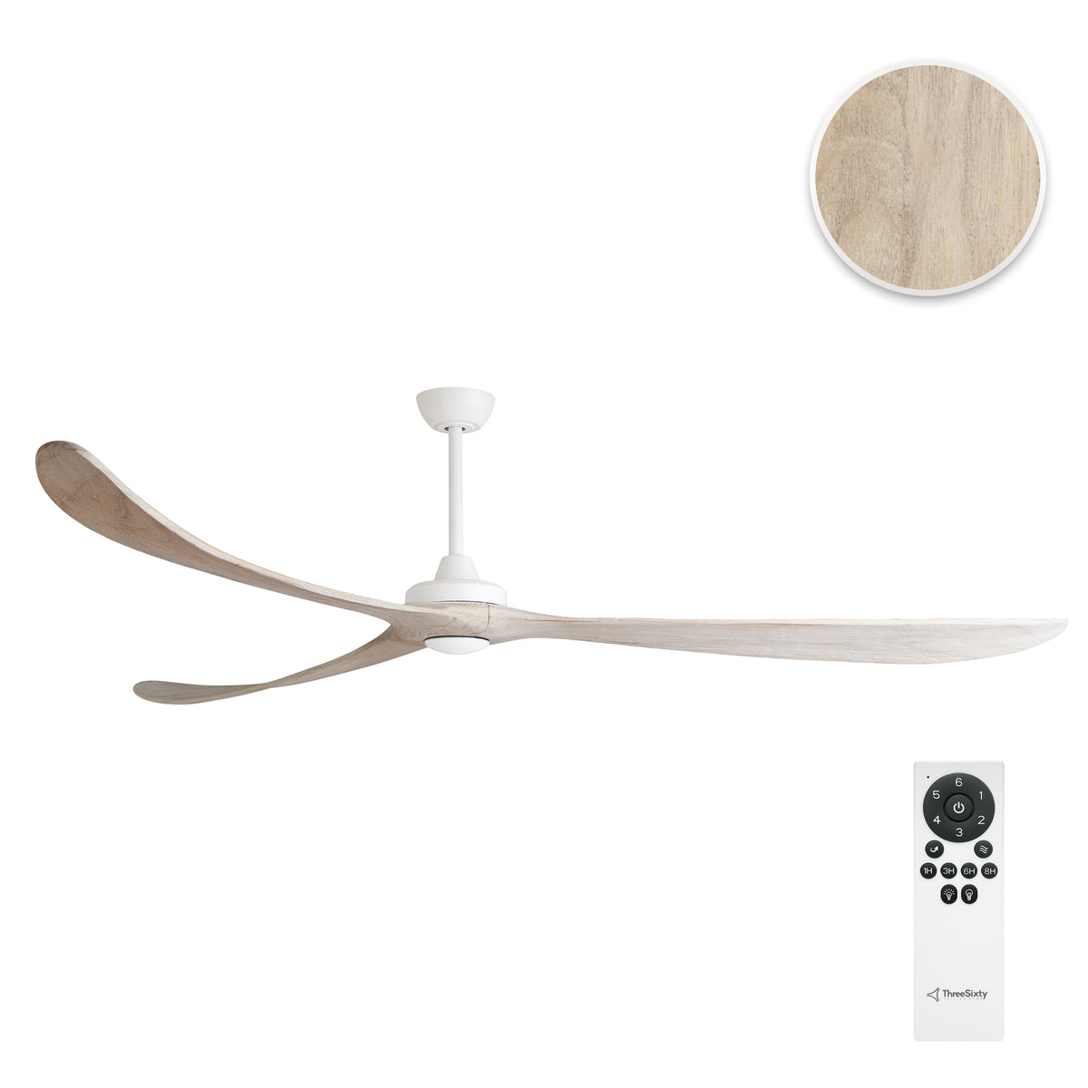 Three Sixty Kirra DC Ceiling Fan 100