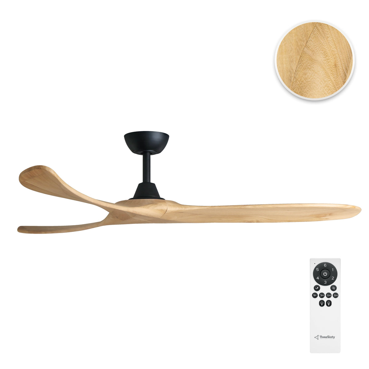 Three Sixty Kirra DC Ceiling Fan 60