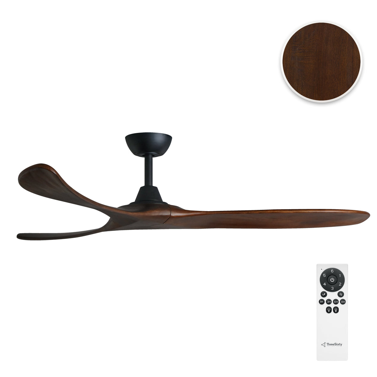 Three Sixty Kirra DC Ceiling Fan 60