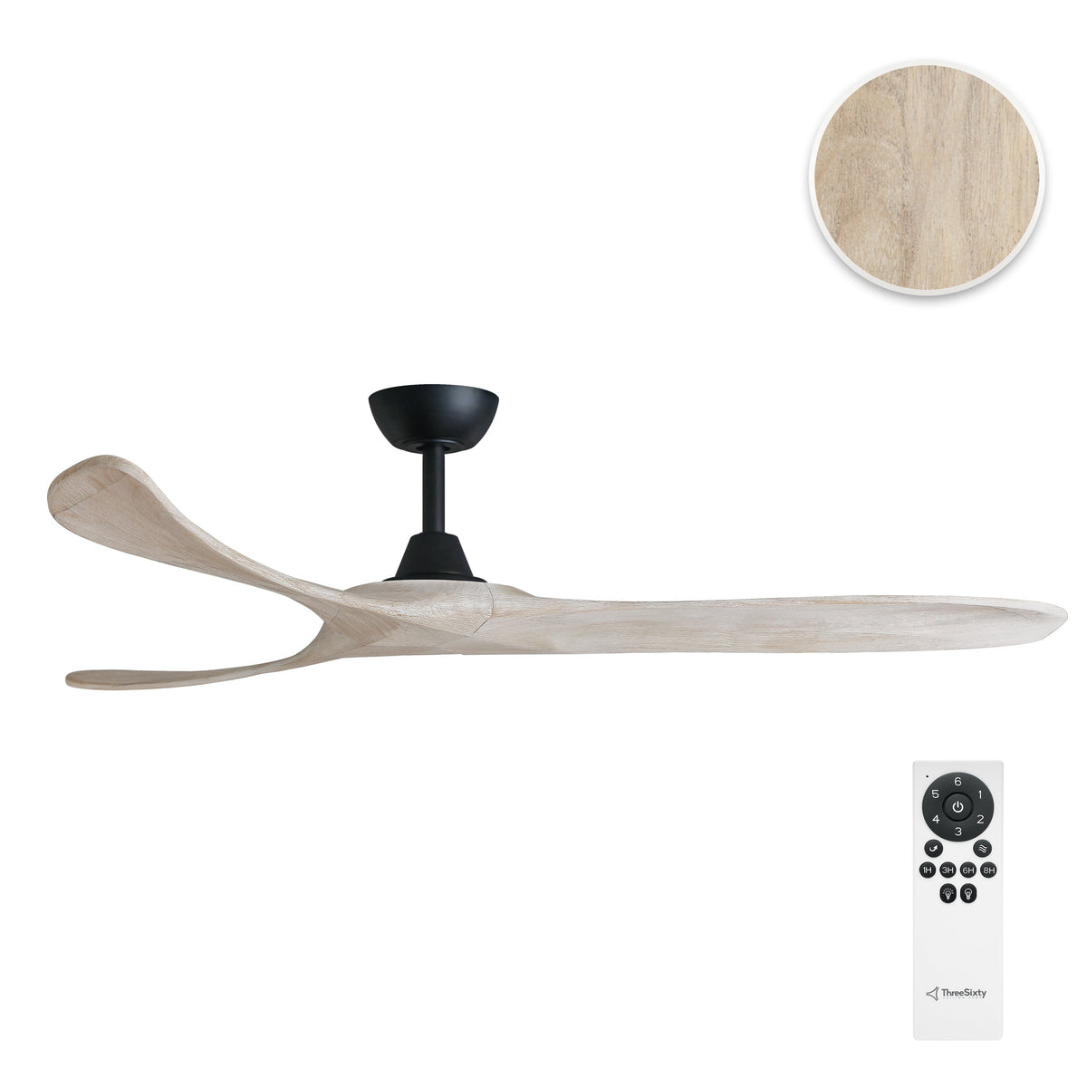 Three Sixty Kirra DC Ceiling Fan 60