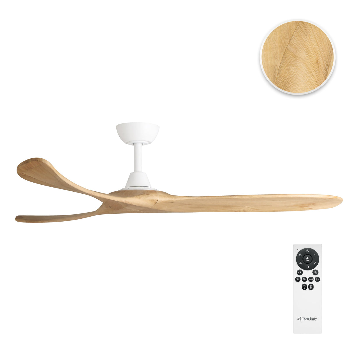 Three Sixty Kirra DC Ceiling Fan 60