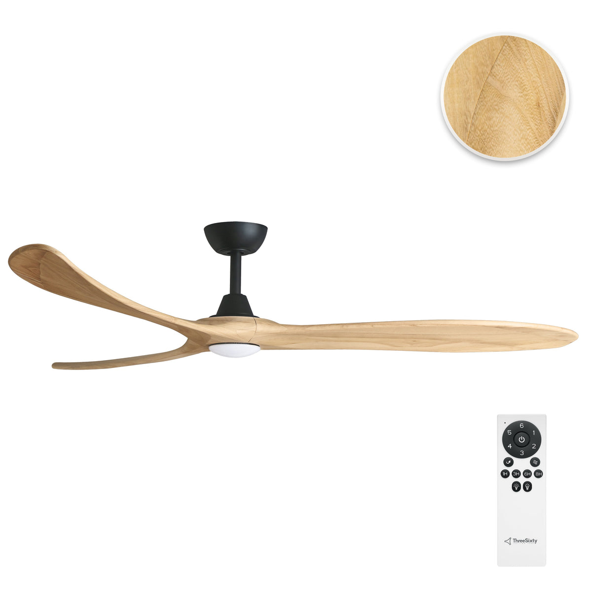 Three Sixty Kirra DC Ceiling Fan 72