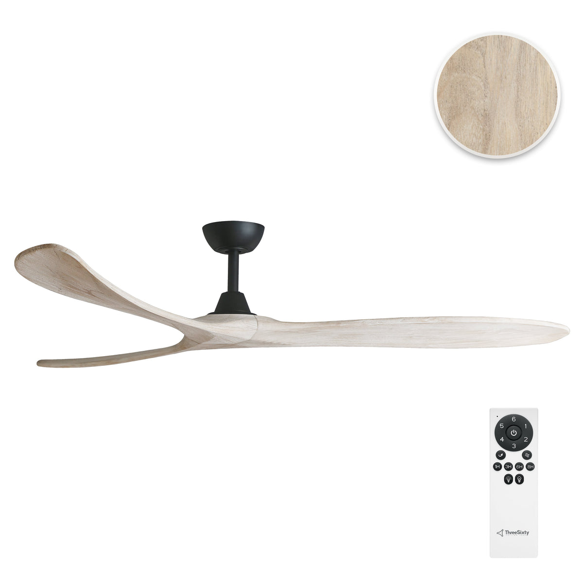 Three Sixty Kirra DC Ceiling Fan 72