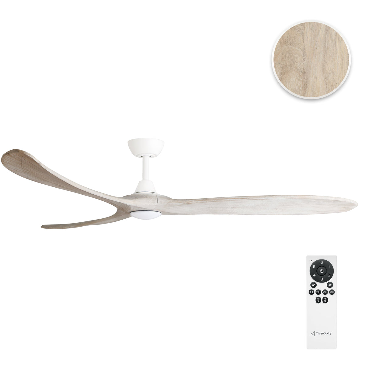 Three Sixty Kirra DC Ceiling Fan 72