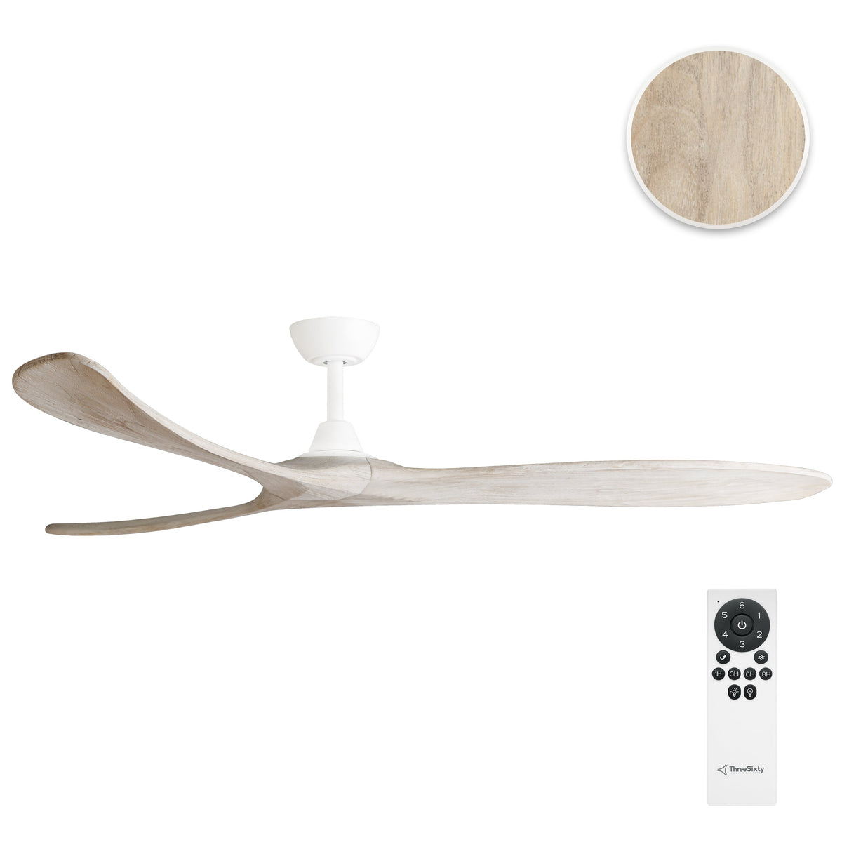 Three Sixty Kirra DC Ceiling Fan 72