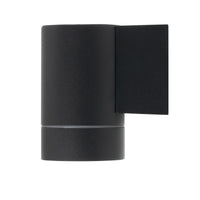 Thumbnail for Kman 240v Fixed Down GU10 Wall Pillar Light in Black