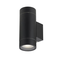 Thumbnail for Kman 240v Up and Down GU10 Wall Pillar Light in Black