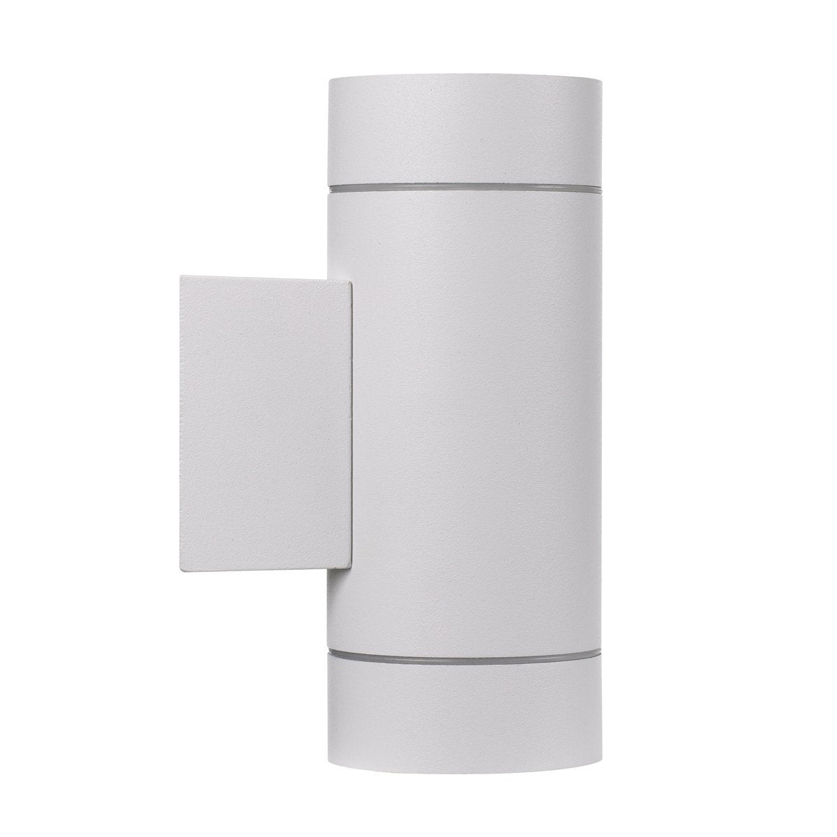 Kman 240v Up and Down GU10 Wall Pillar Light in White