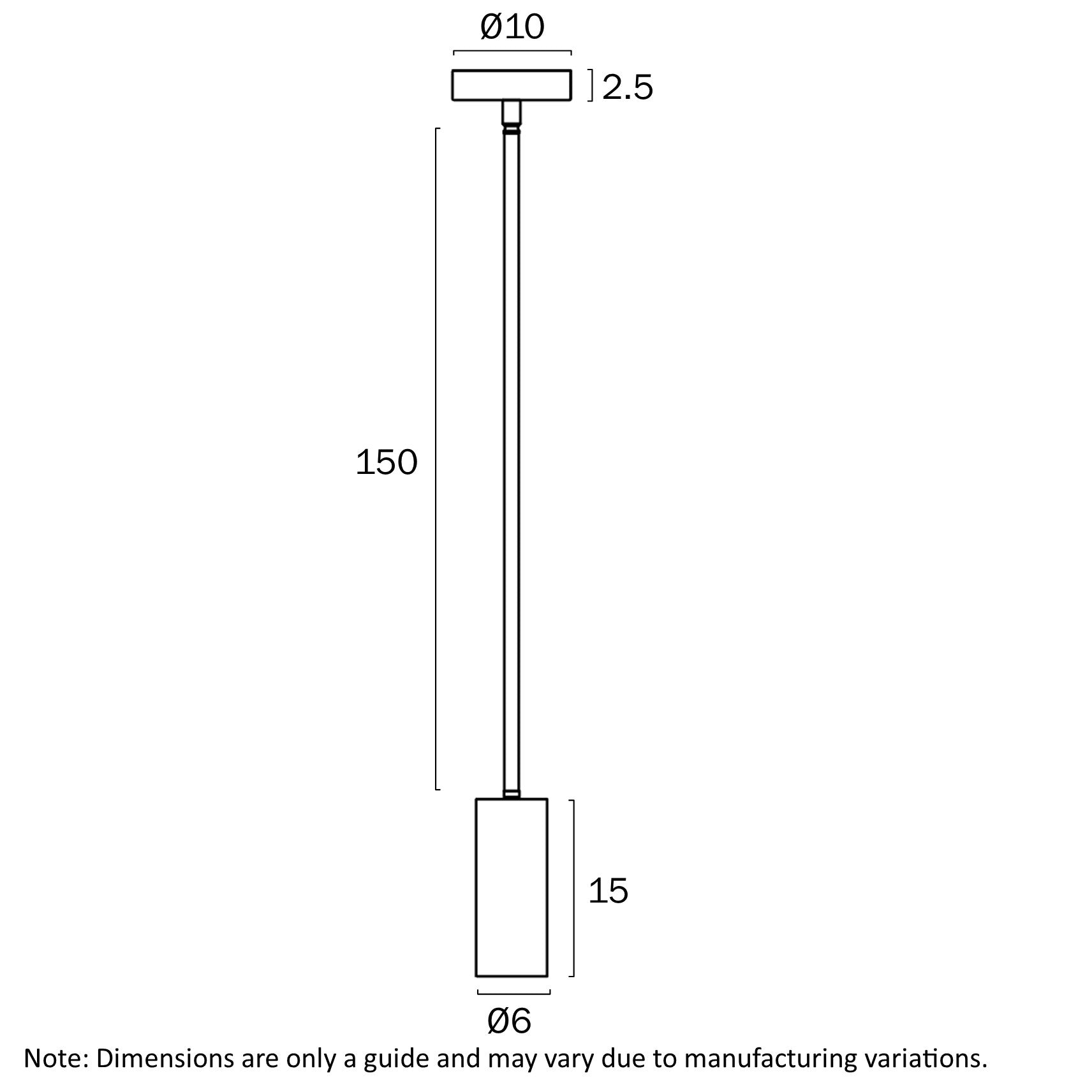 Kudo Black/Gold or White/Gold GU10 Pendant