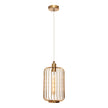 Kurten 1 Light Pendant Gold