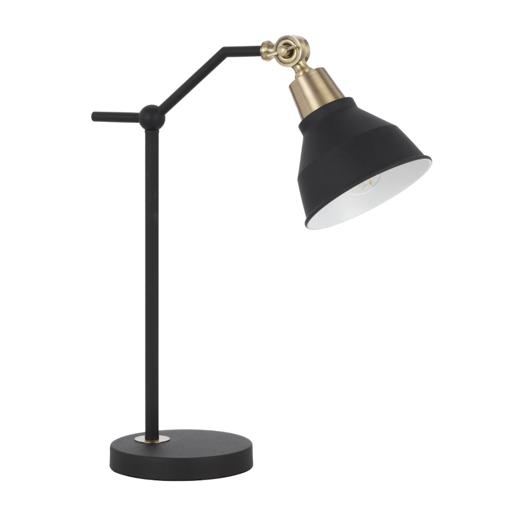 Kylan 15 Black or Antique Gold Table Lamp