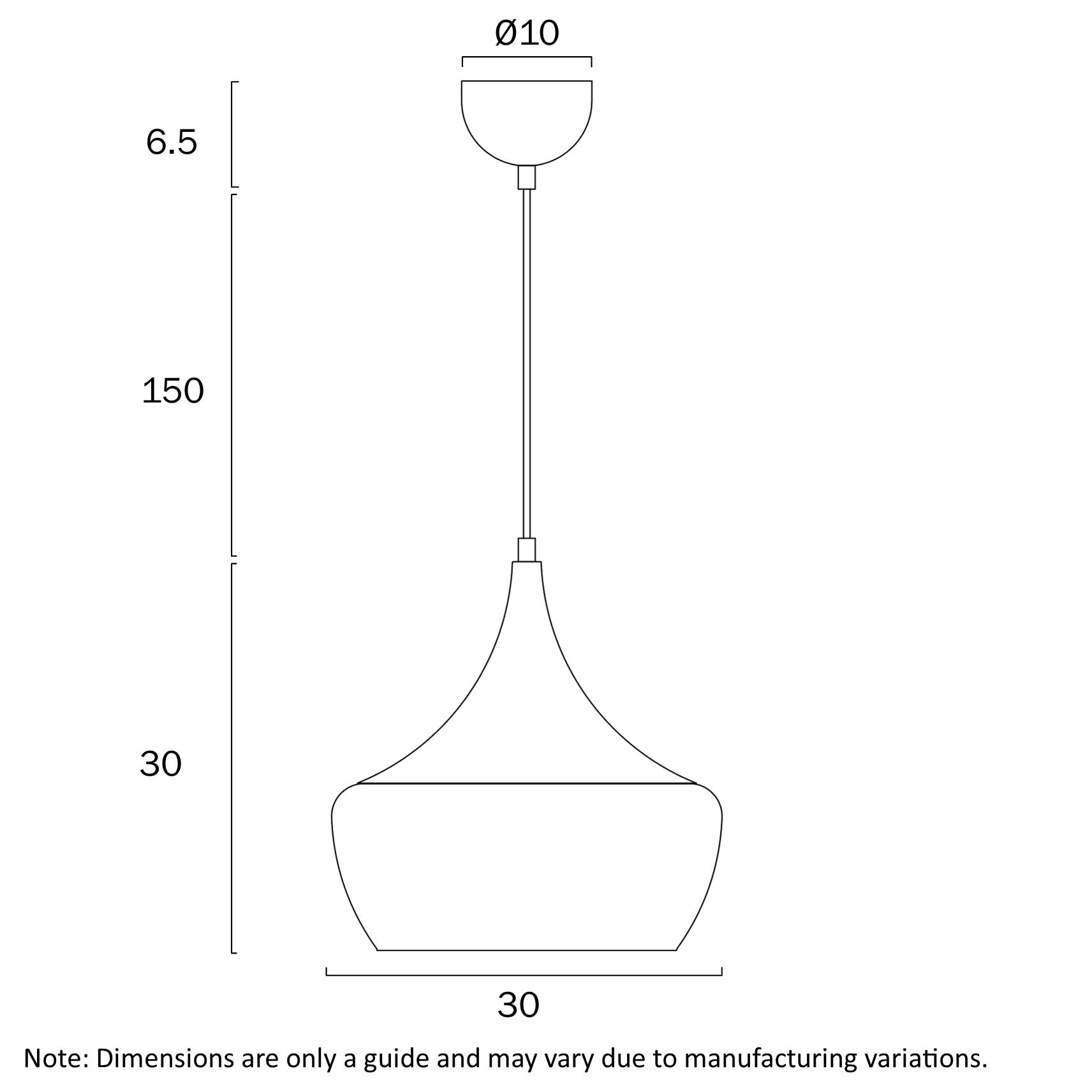 Landy 30 Nickel/Smoke, Nickel/Clear or Black/Smoke Glass Pendant