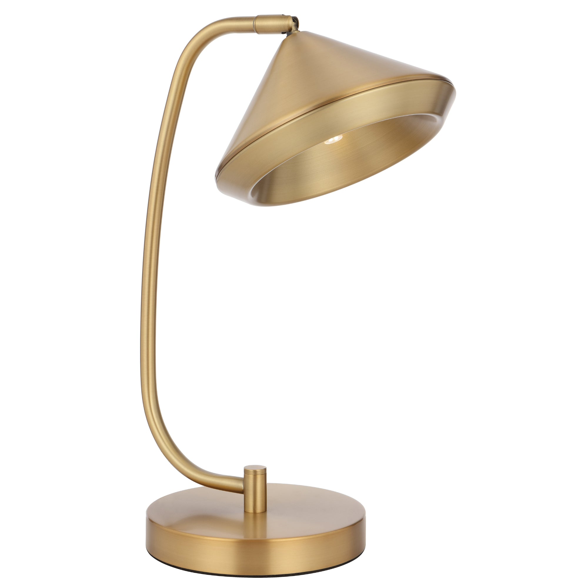 Larson White/Brass, Brass or Black/Brass G9 Table Lamp