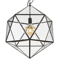 Thumbnail for Lazlo 500mm 1 Light Pendant in Black