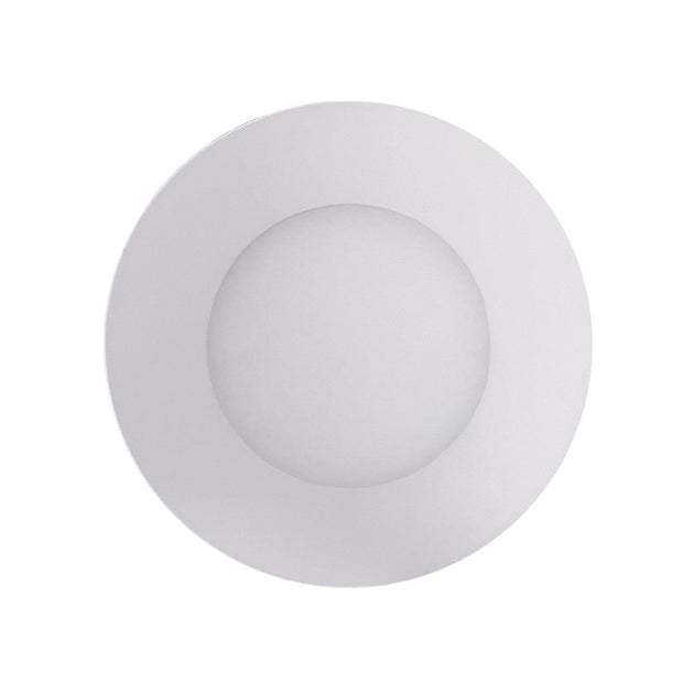LED Round Step Light White Cool White - LEDSTPWHRNDCW