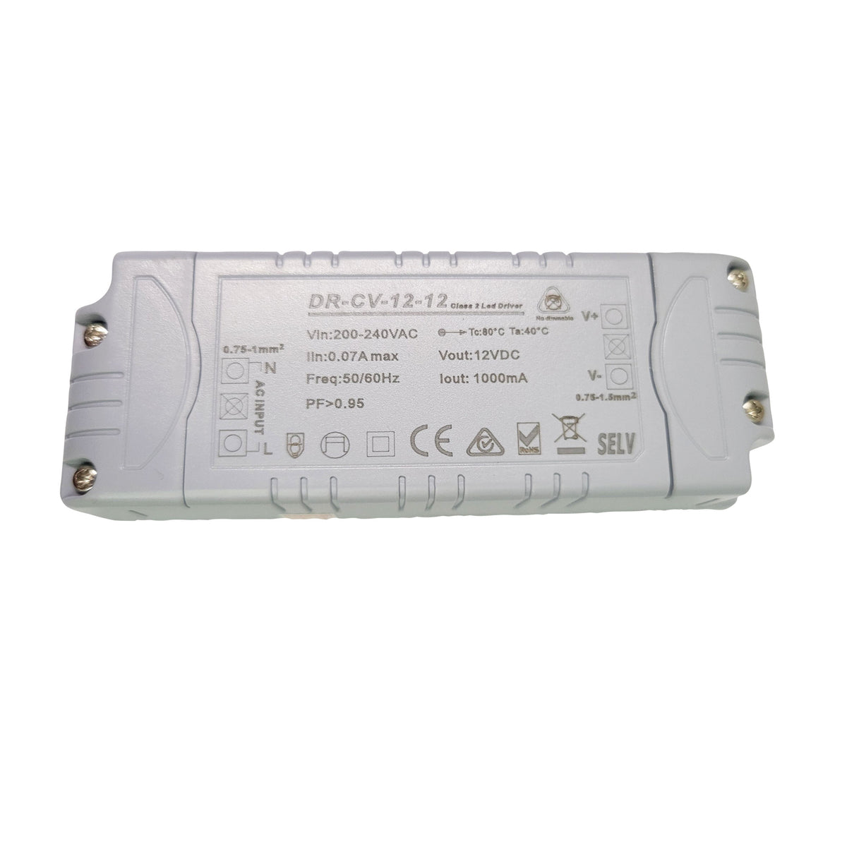LED Driver 12V 12V Constant Voltage 12W 