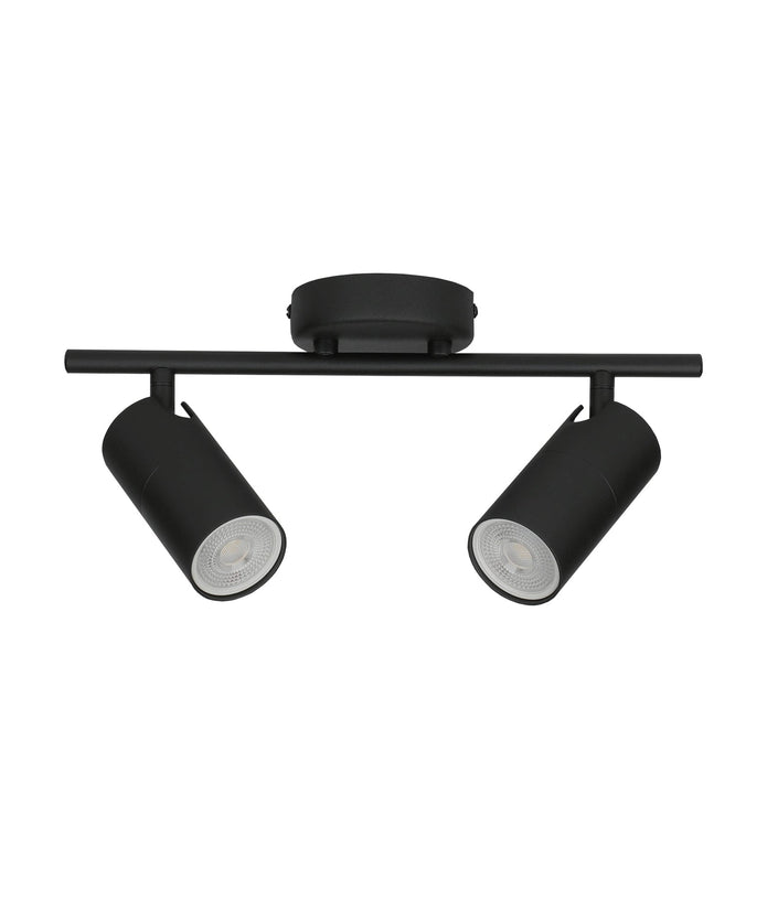 LENGAN: Interior Double Heads Adjustable Round Base Spot Lights