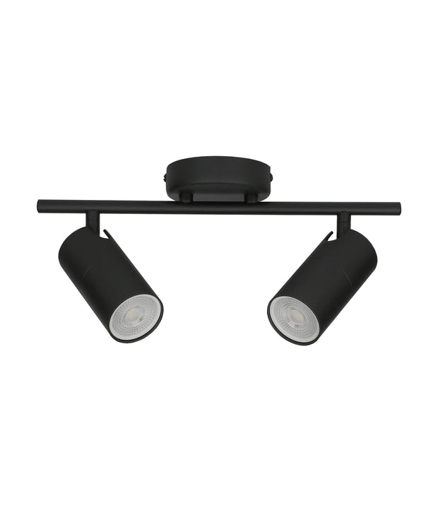 LENGAN: Interior Double Heads Adjustable Round Base Spot Lights