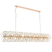 LERIDA 18 LIGHT RECTANGULAR PENDANT